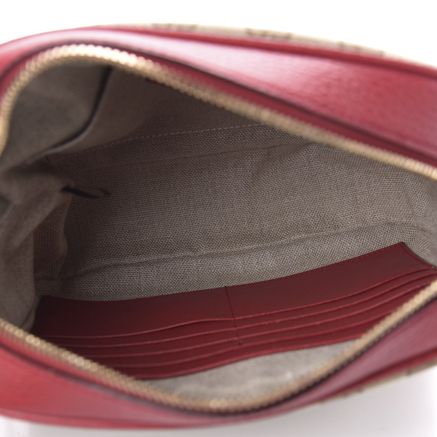 Monogram Mini Bree Messenger Bag Red