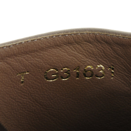 Chanel Glazed Calfskin Cork Cap Toe Platform Mules 40 Brown Black 8 of 9