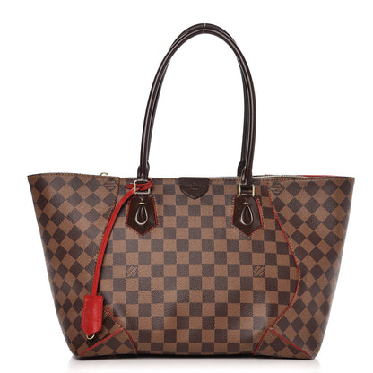 Louis Vuitton Damier Ebene Caissa Tote MM Cherry 1 of 13