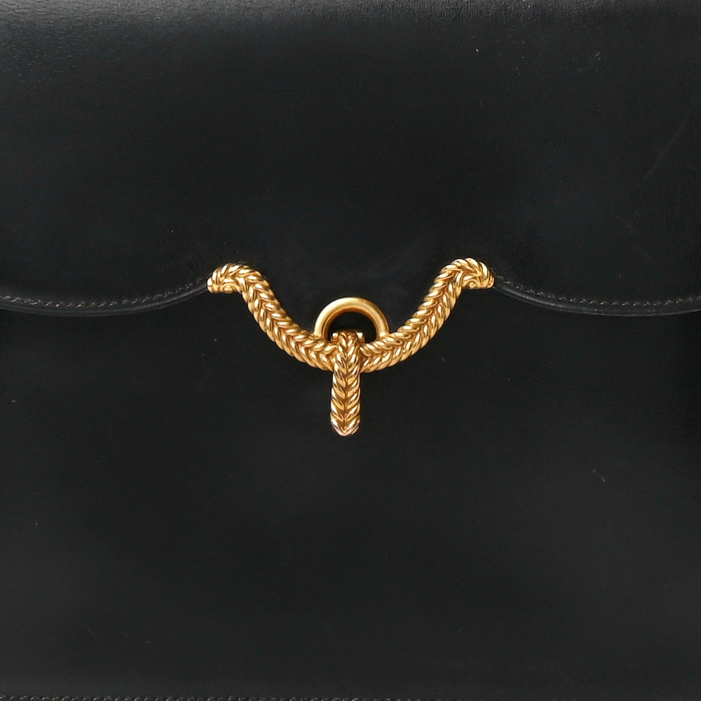 Box Vasco Top Handle Bag Black