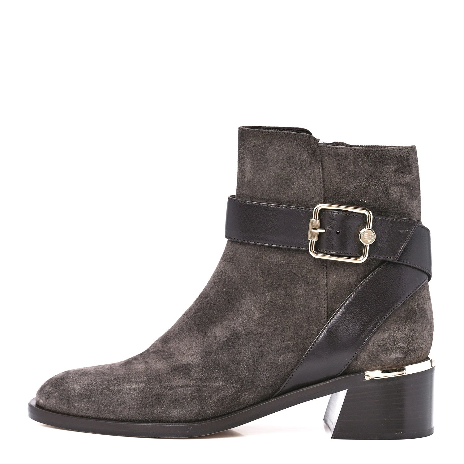Jimmy Choo Suede Clarice 45 Boots 36.5 Grey 1 of 7