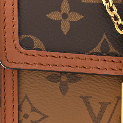 Louis Vuitton Reverse Monogram Dauphine Chain Wallet 7 of 14
