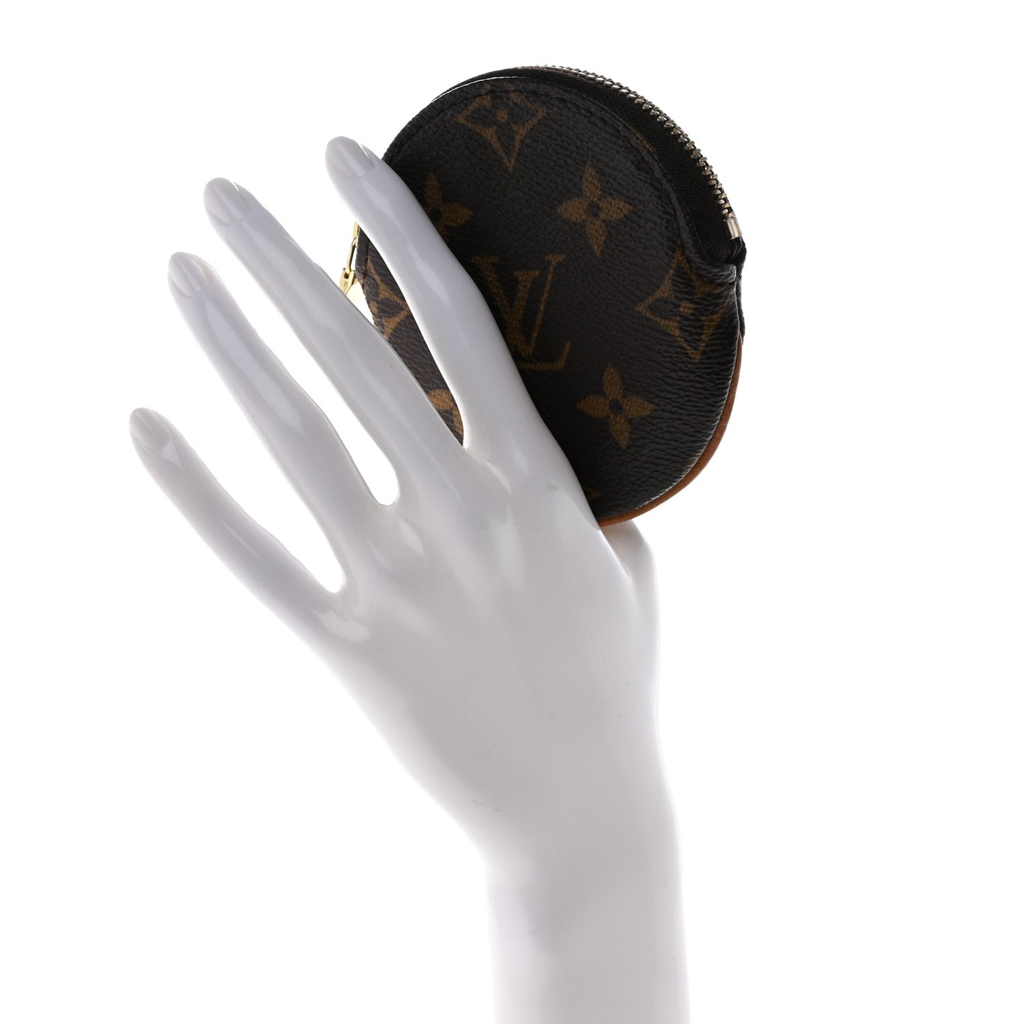Monogram Round Coin Purse