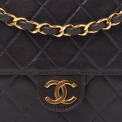 Chanel Lambskin Quilted Small Single Flap Black 6 of 9