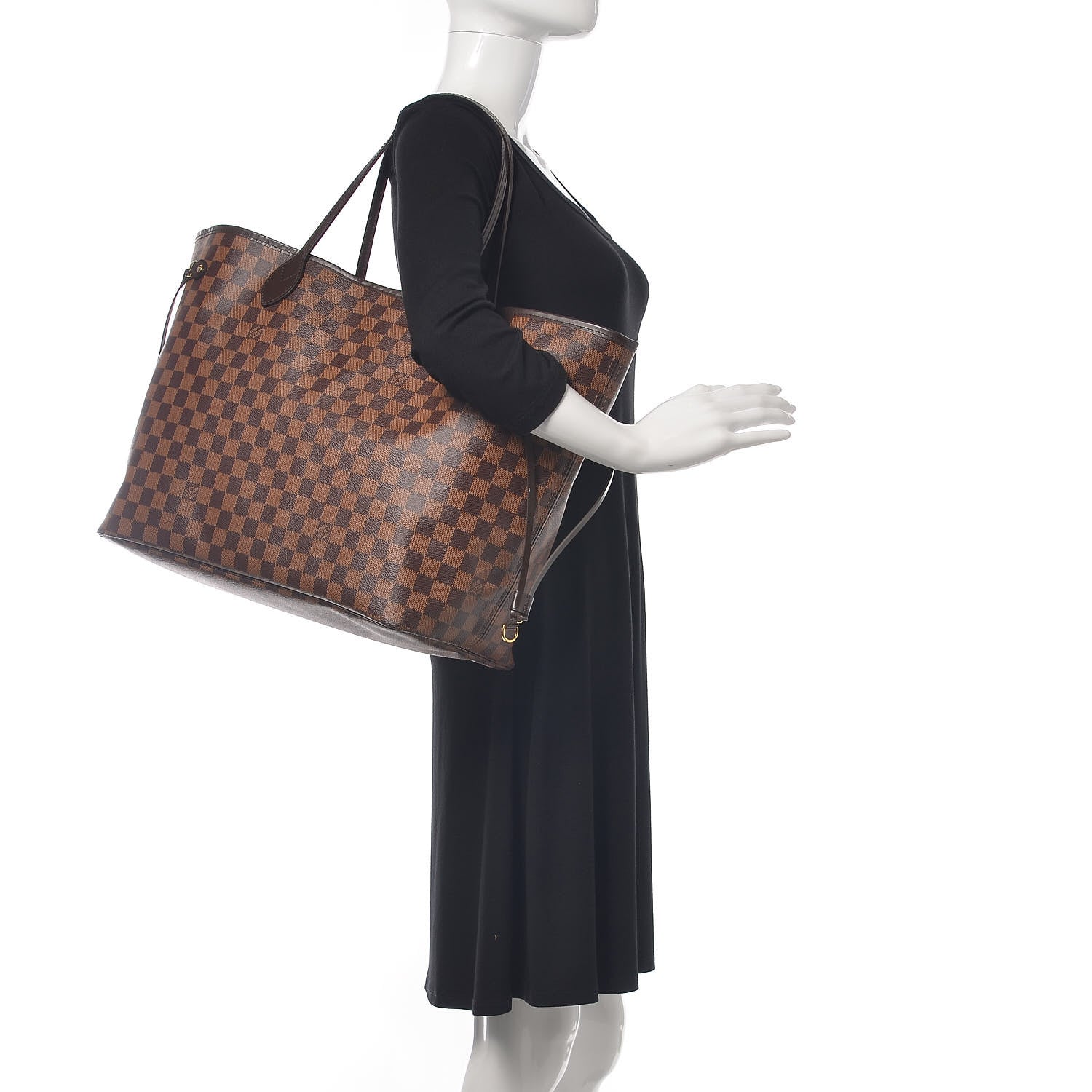 Louis Vuitton Damier Ebene Neo Neverfull GM 2 of 15