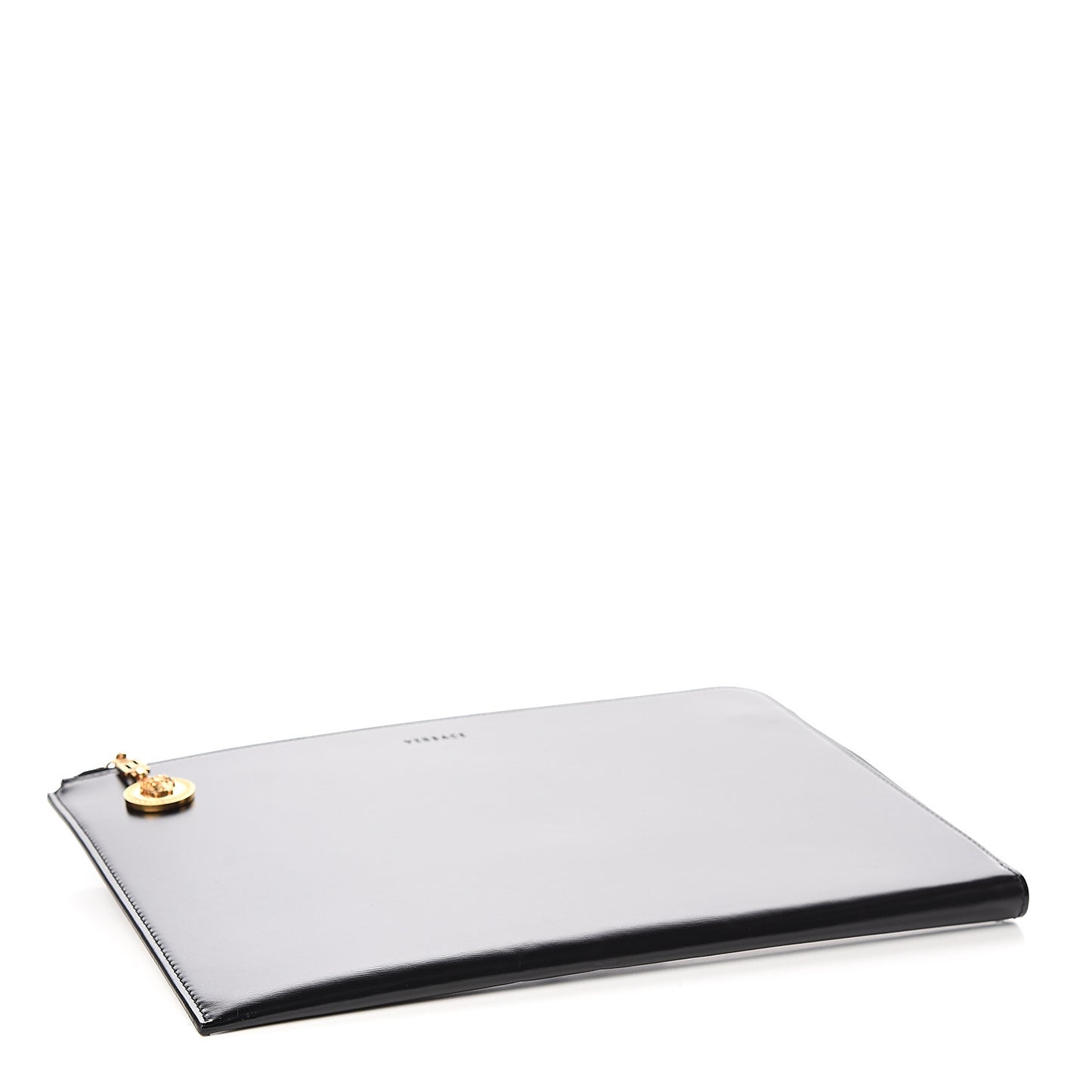 Vitello Zip Pouch Black