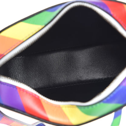 Balenciaga Smooth Calfskin Rainbow Logo XS Ville Camera Bag Multicolor 7 of 10