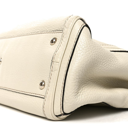Gucci Pebbled Calfskin Medium Bella Tote Off White 9 of 9