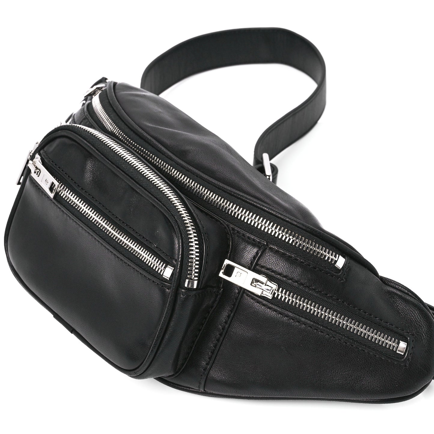 Lambskin Attica Belt Bag Black