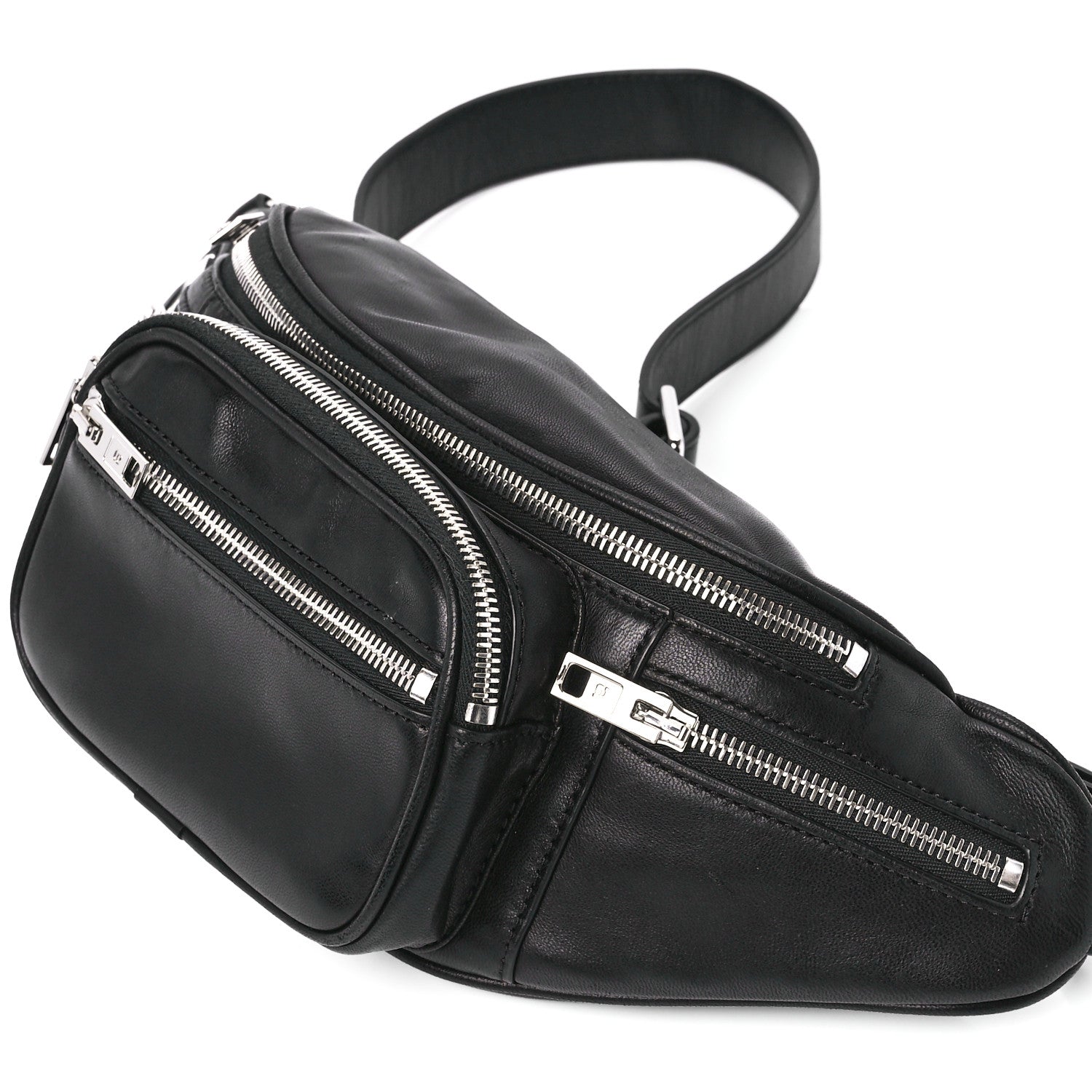 Alexander Wang Lambskin Attica Belt Bag Black 12 of 13