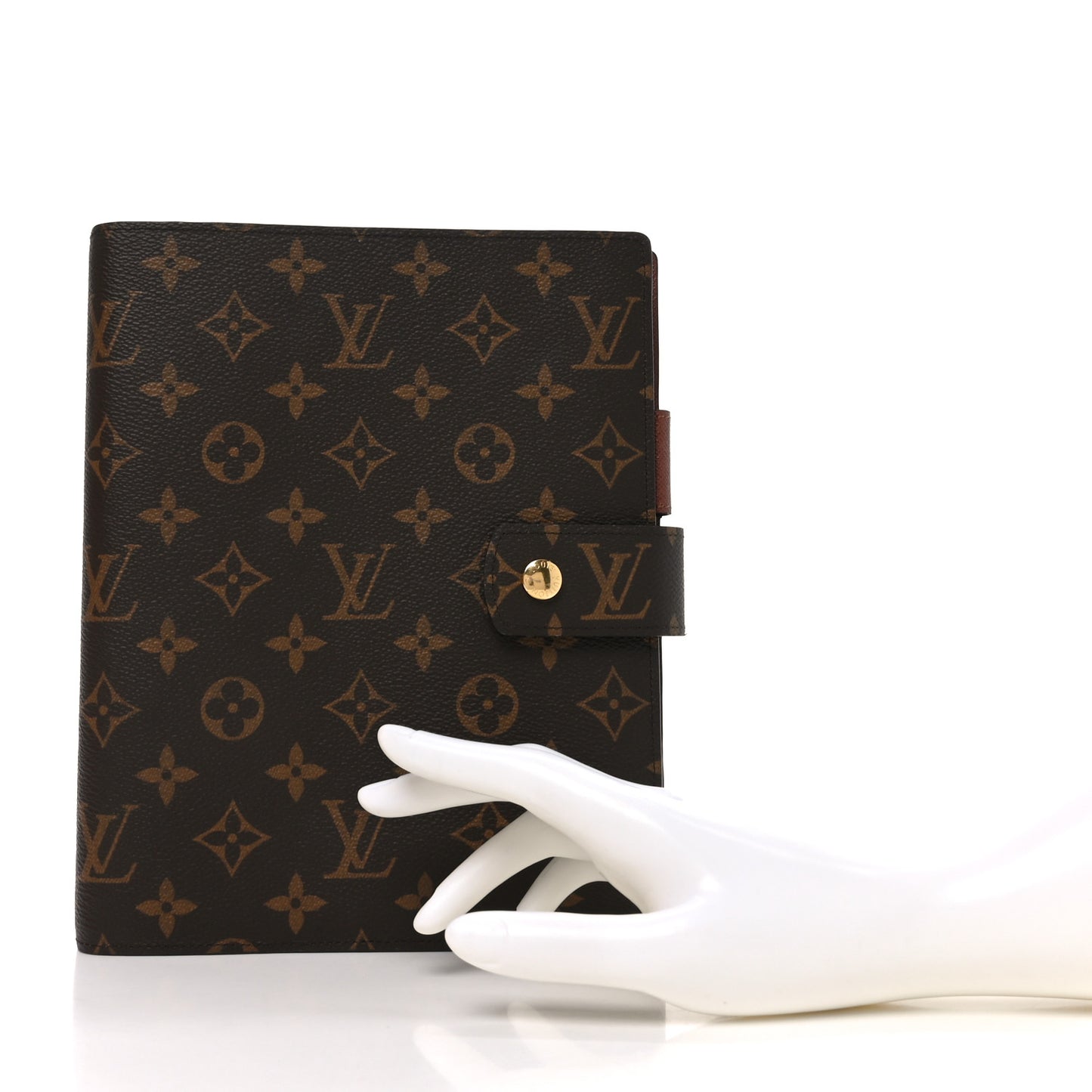 Monogram Large Ring Agenda Cover