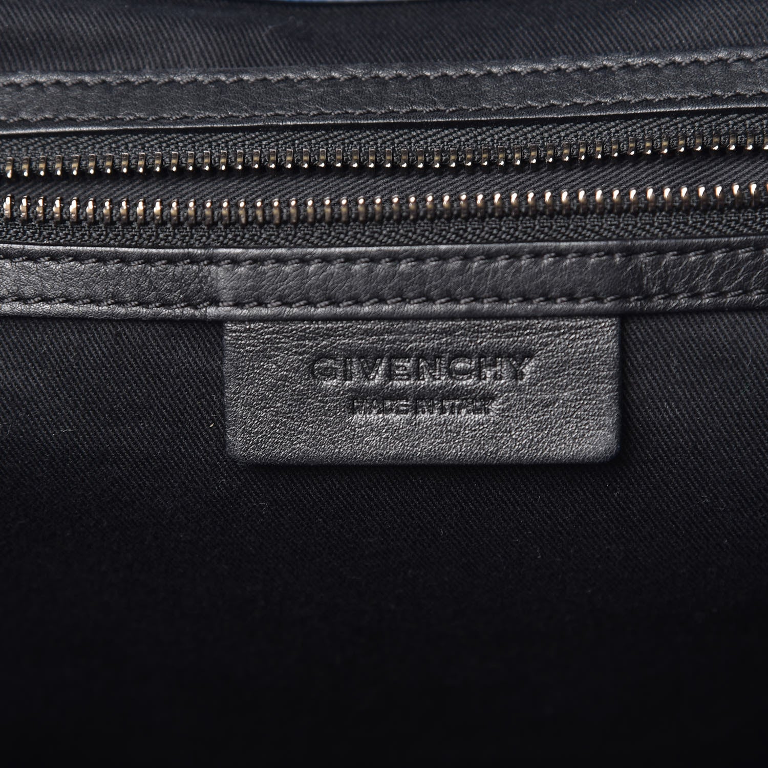 Givenchy Grained Goatskin Antigona Zippered Tote Blue 8 of 11