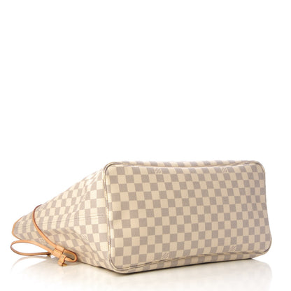 Louis Vuitton Damier Azur Neo Neverfull GM Rose Ballerine 4 of 8