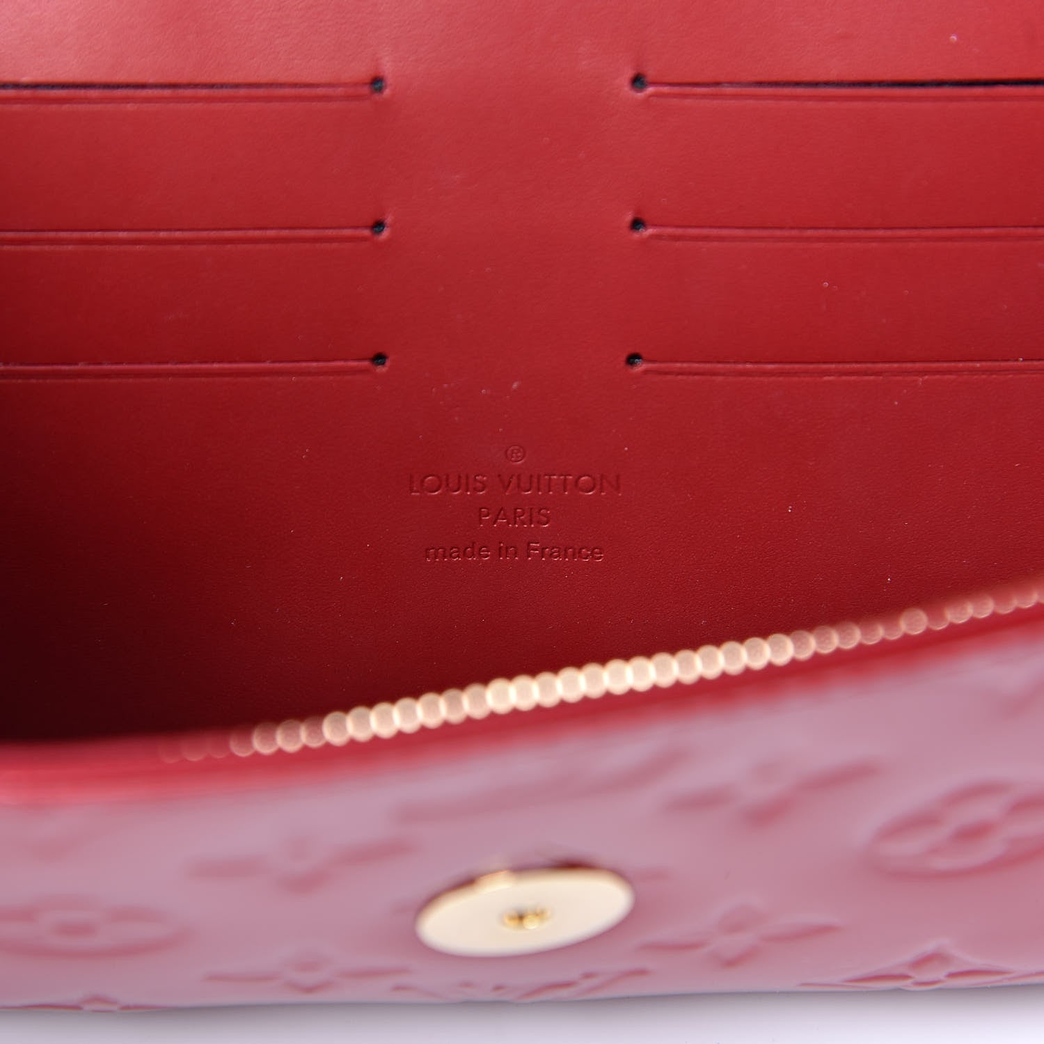 Louis Vuitton Vernis Rossmore MM Pomme D'Amour 6 of 10