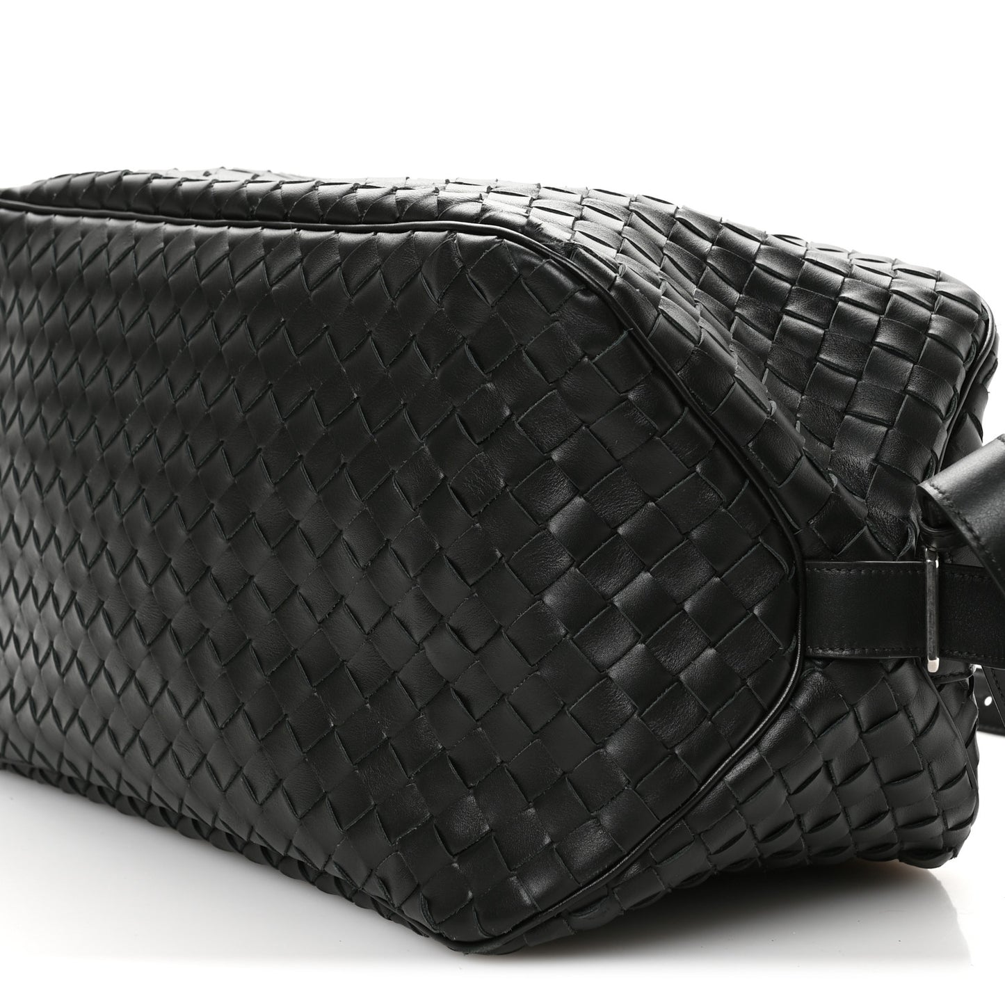 Nappa Intrecciato Duffle Bag Dark Green