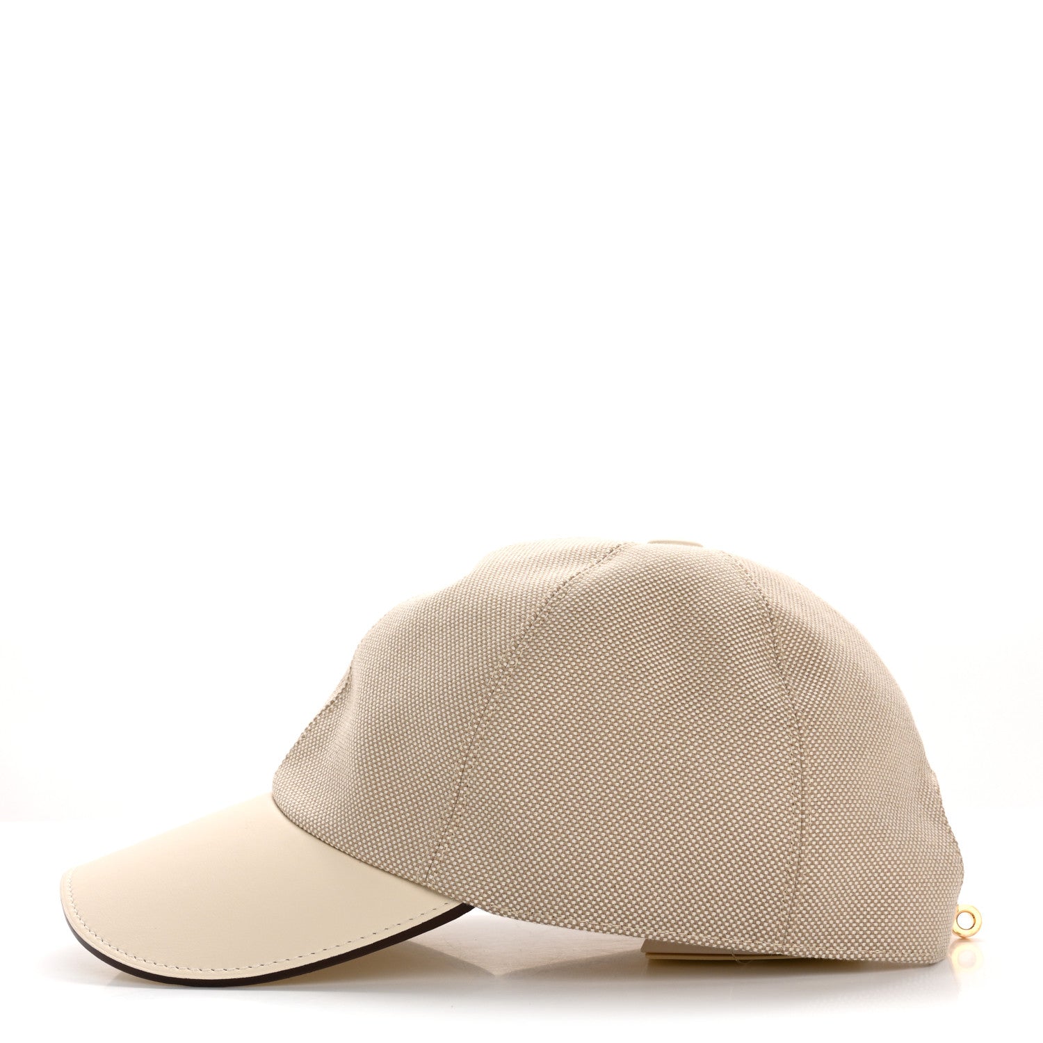 Hermes Toile H Cotton Canvas Swift Tess Kelly Plein Air Cap 58 Desert Nata 4 of 8