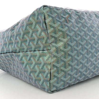 Goyard Iridescent Goyardine Saint Louis GM Pearly Green 10 of 11