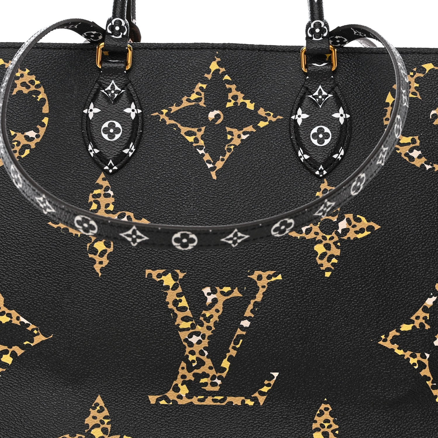 Louis Vuitton Monogram Giant Jungle Onthego GM Black 8 of 10