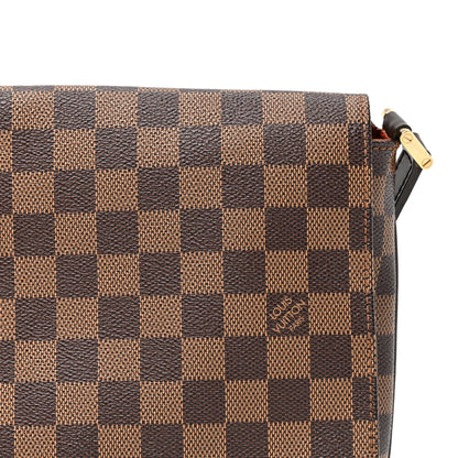 Louis Vuitton Damier Ebene Musette Tango Long Strap 6 of 8
