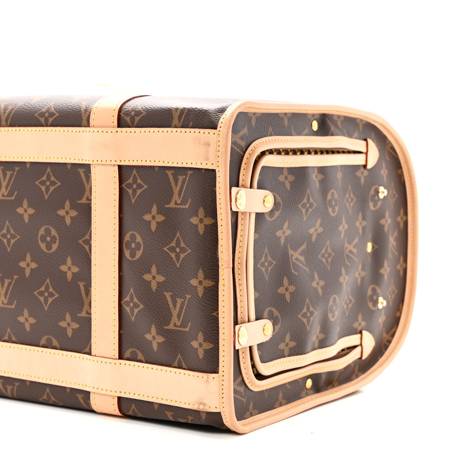 Louis Vuitton Monogram Sac Chien 40 Pet Carrier 1787776 – FASHIONPHILE