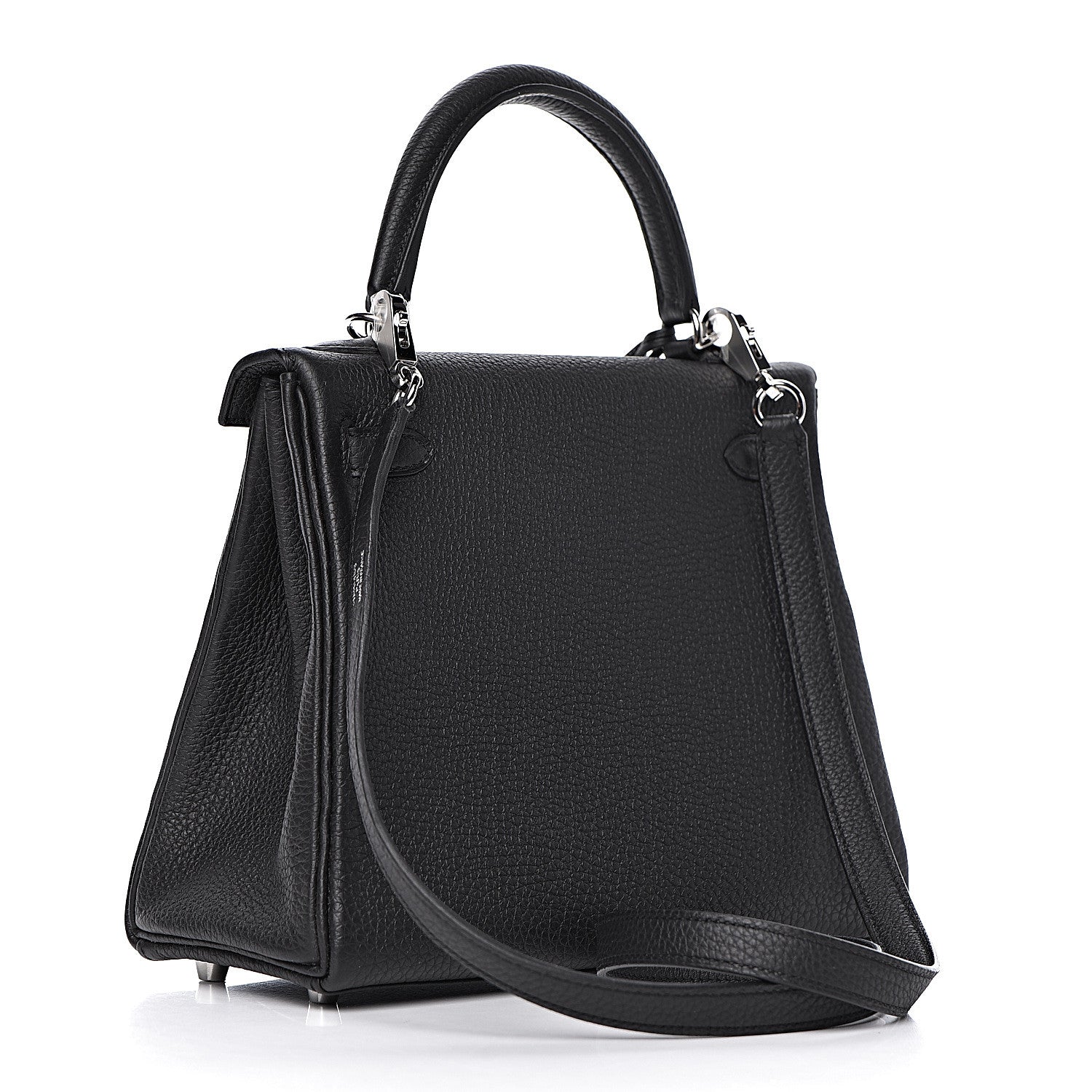 Hermes Togo Kelly Retourne 25 Black 3 of 39