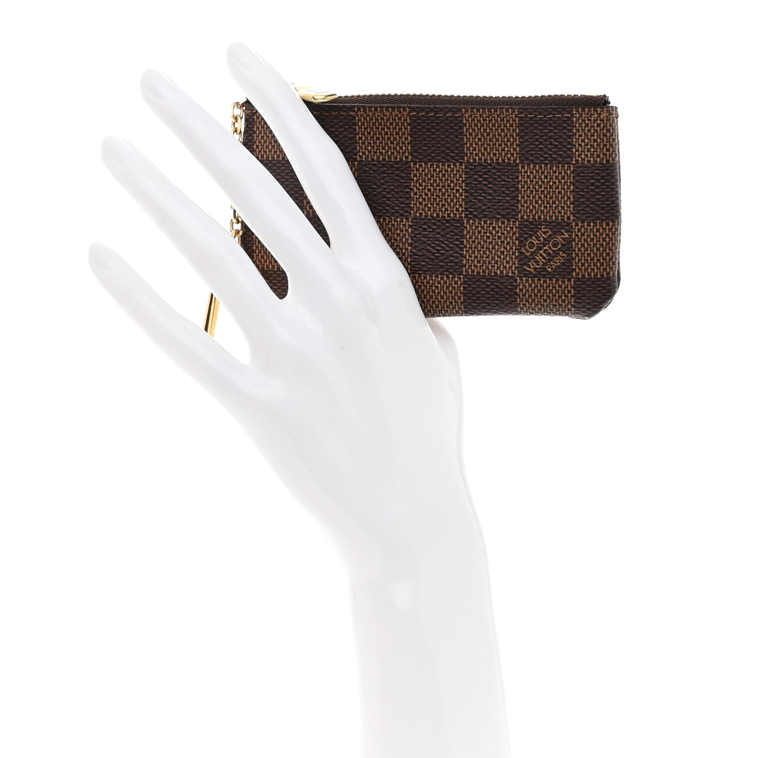 Louis Vuitton Damier Ebene Key Pouch 2 of 7