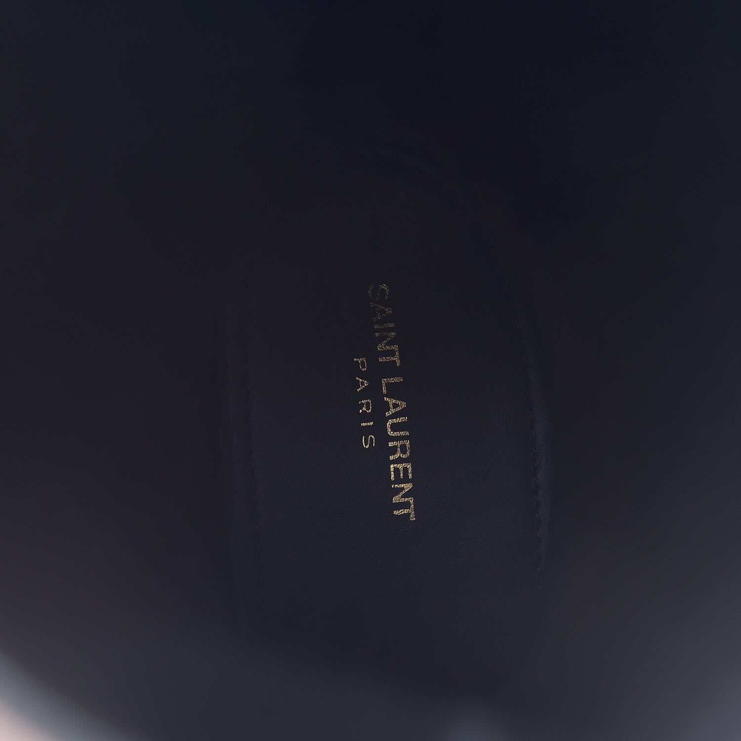 Saint Laurent Rubber Crystal Rain Boots 36 Black 7 of 8