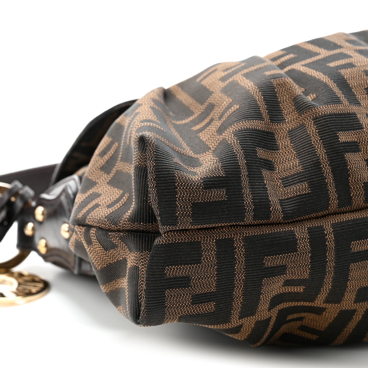 Fendi Zucca Medium Chef Shoulder Bag Tobacco 9 of 10