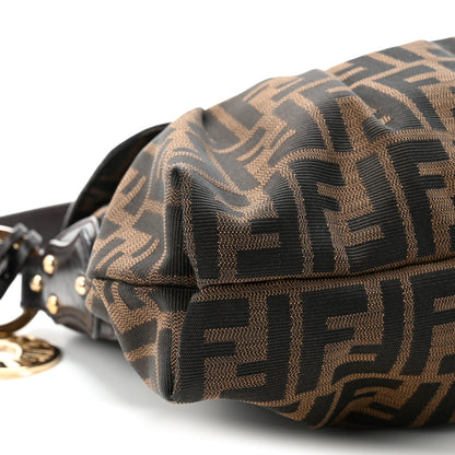 Fendi Zucca Medium Chef Shoulder Bag Tobacco 9 of 10