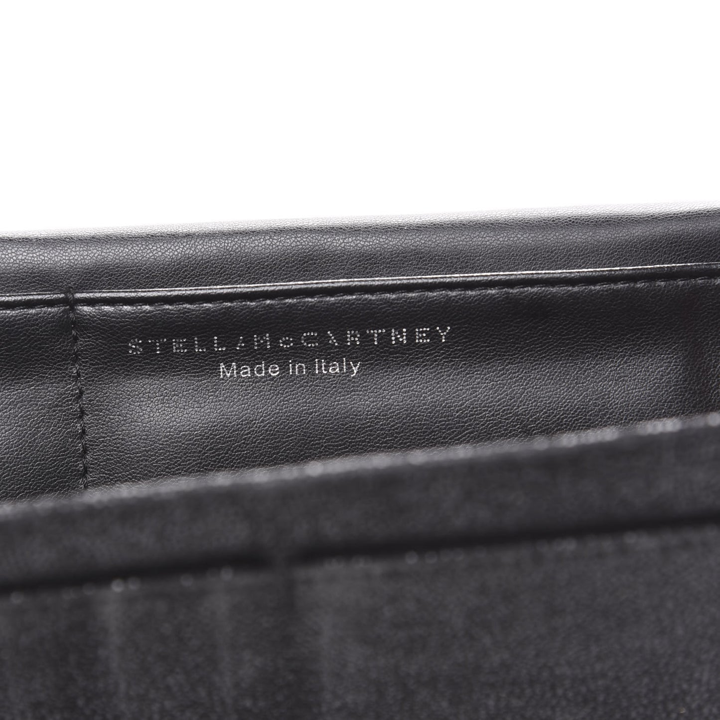 Shaggy Deer Falabella Flap Wallet Black