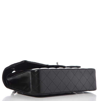 Chanel Lambskin Quilted Medium Double Flap Black 5 of 9