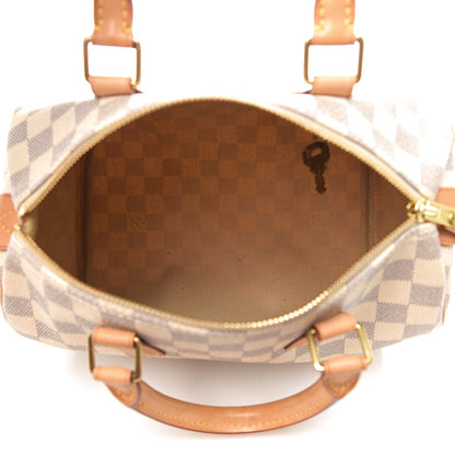 Louis Vuitton Damier Azur Speedy 25 4 of 9