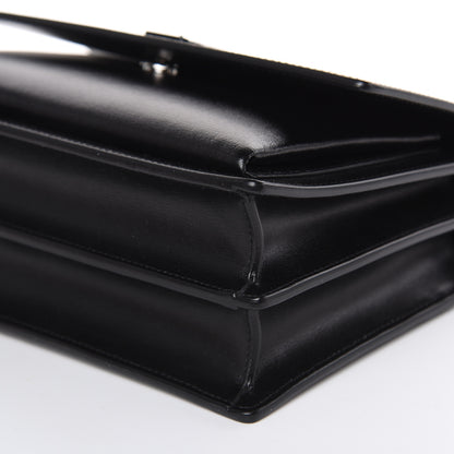 Saint Laurent Calfskin Medium Monogram Sunset Black 9 of 9