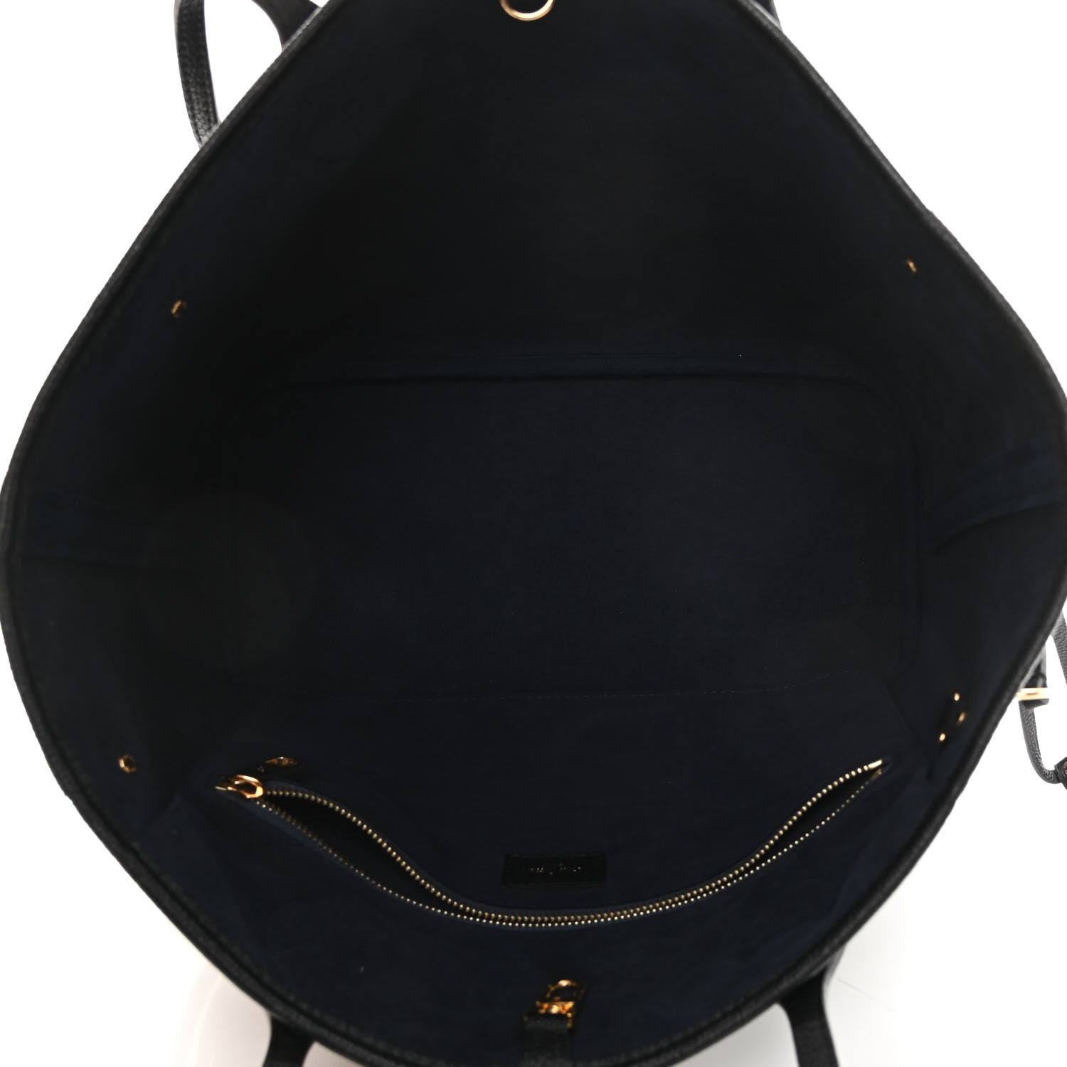 Louis Vuitton Empreinte Monogram Giant Neverfull MM Black 5 of 11