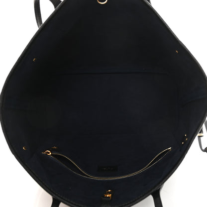 Louis Vuitton Empreinte Monogram Giant Neverfull MM Black 5 of 11