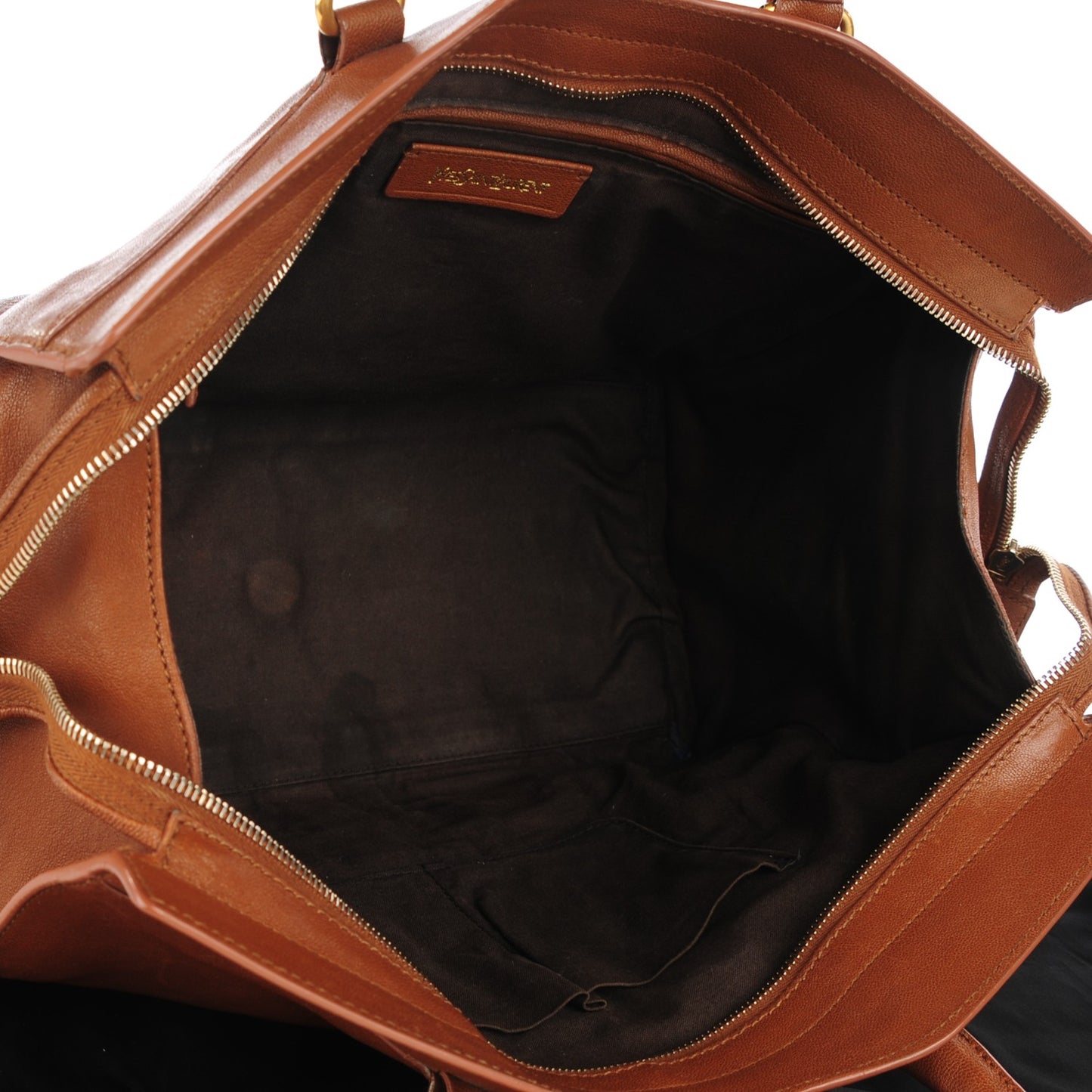 Sheepskin Medium Cabas ChYc Bag Whiskey