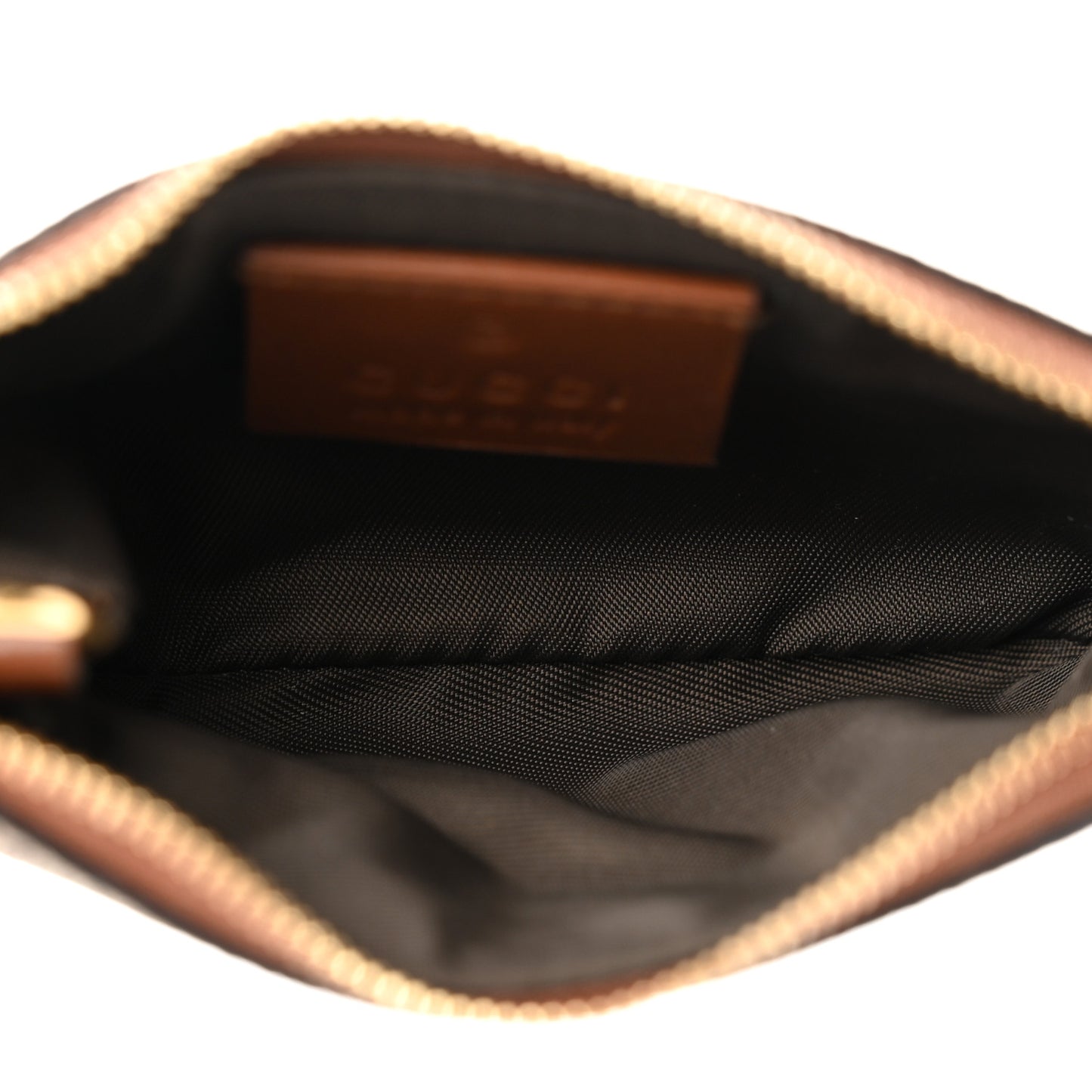 GG Supreme Monogram Key Case Beige Ebony Cuir