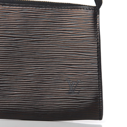 Louis Vuitton Epi Pochette Accessories 21 Black 9 of 12
