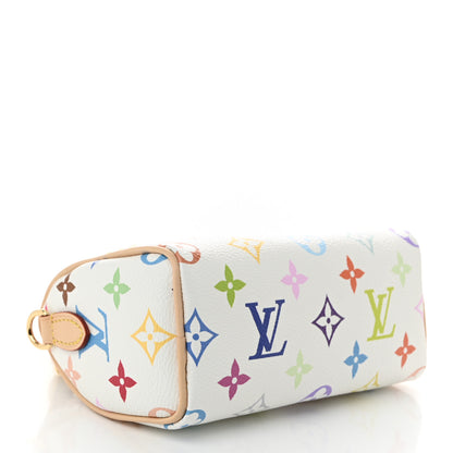 Louis Vuitton LV X TM Monogram Multicolor Nano Speedy White 4 of 10