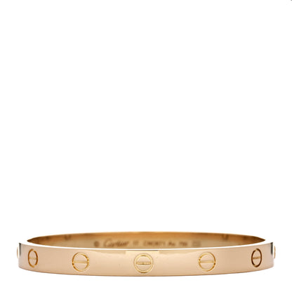 Cartier 18K Yellow Gold LOVE Bracelet 17 1 of 8