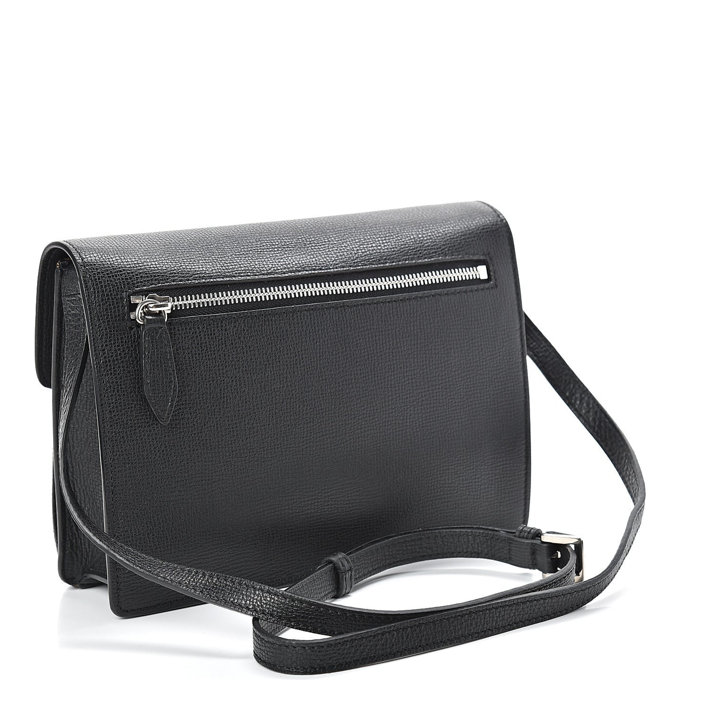 Derby Calfskin Vintage Check Small Macken Crossbody Bag Black