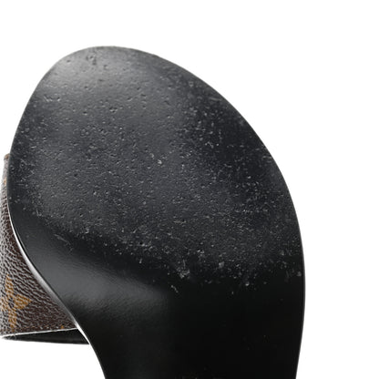 Louis Vuitton Monogram Lock It Mules 37 9 of 10