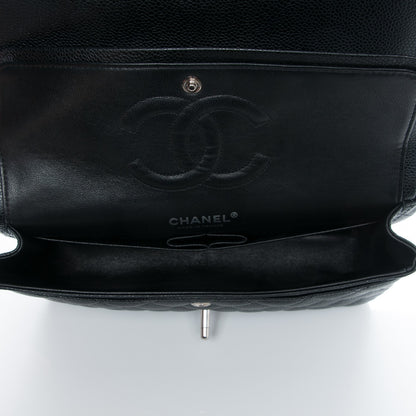 Chanel Caviar Quilted Medium Double Flap Black 5 of 7