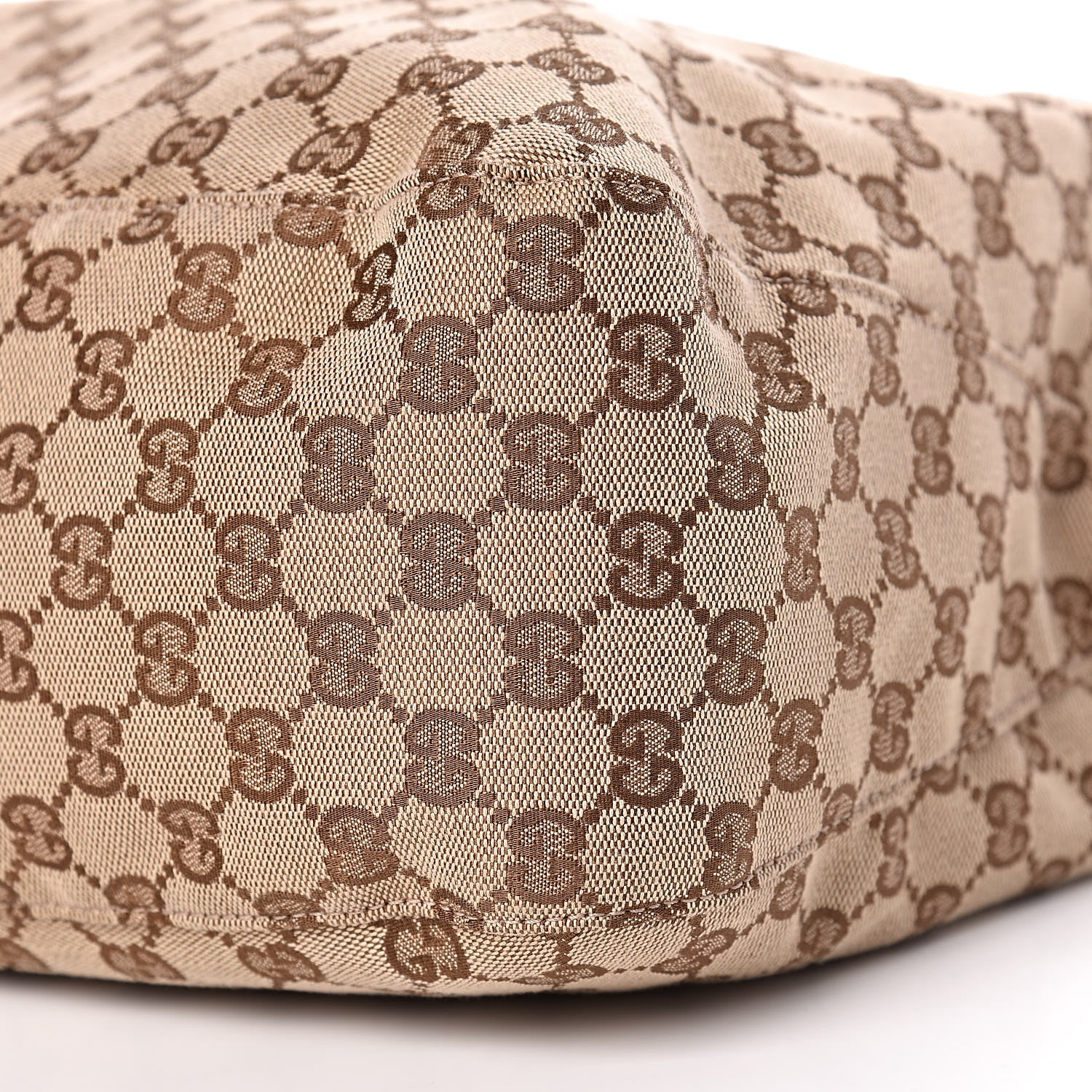 Gucci Monogram Large Icon Bit Top Handle Bag Brown 10 of 13
