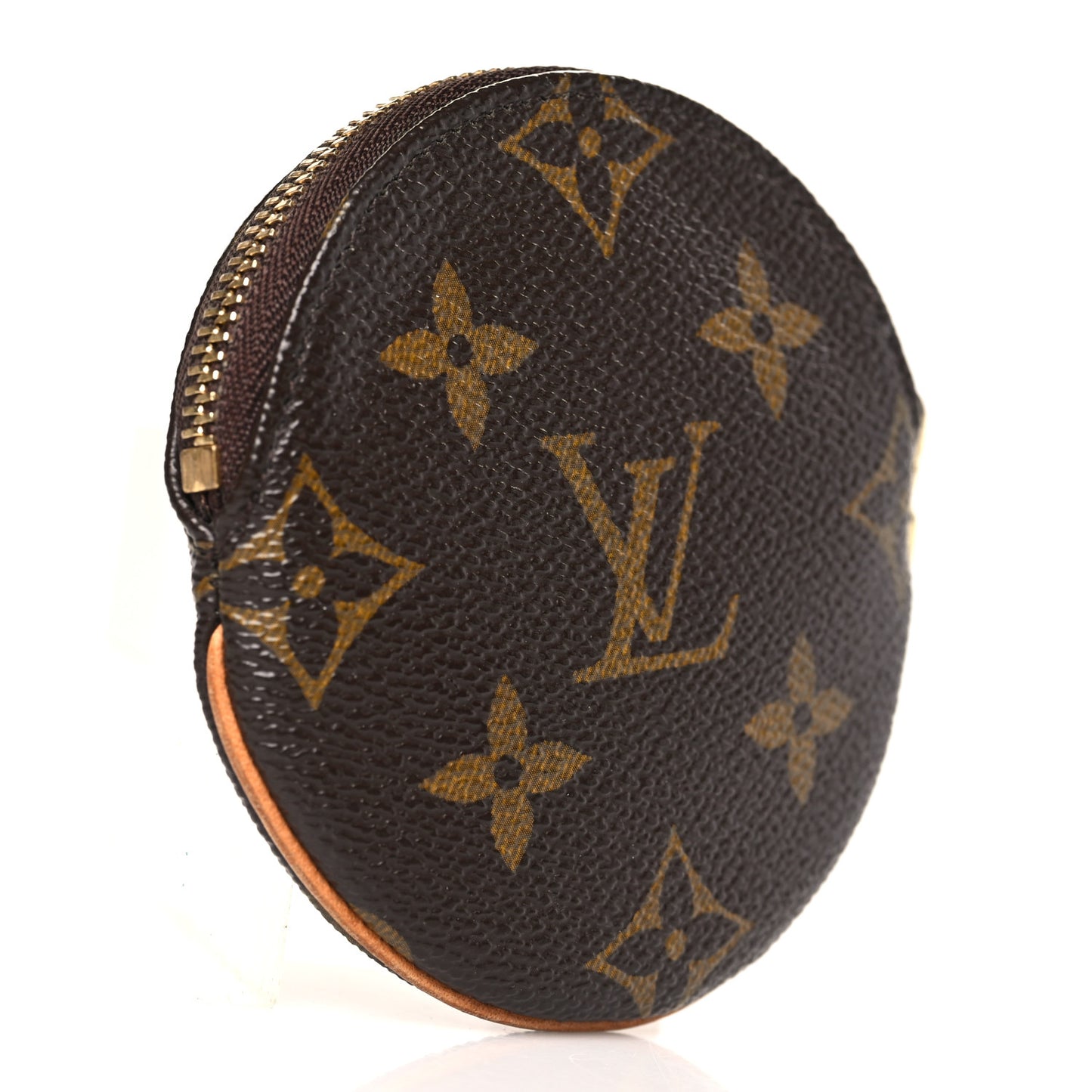Monogram Round Coin Purse