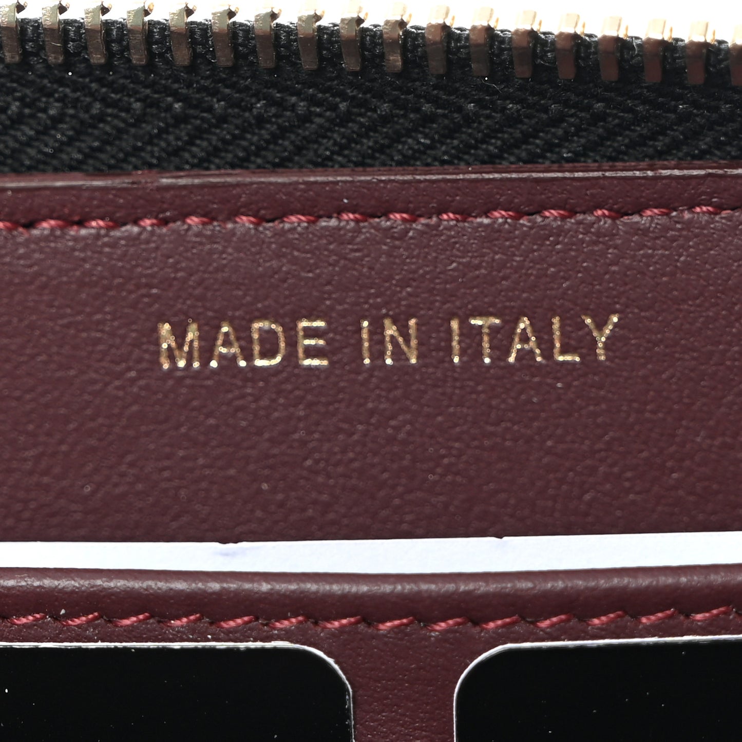 Aged Calfskin Quilted Lucky Charms 2.55 Reissue Zip Around Wallet Black