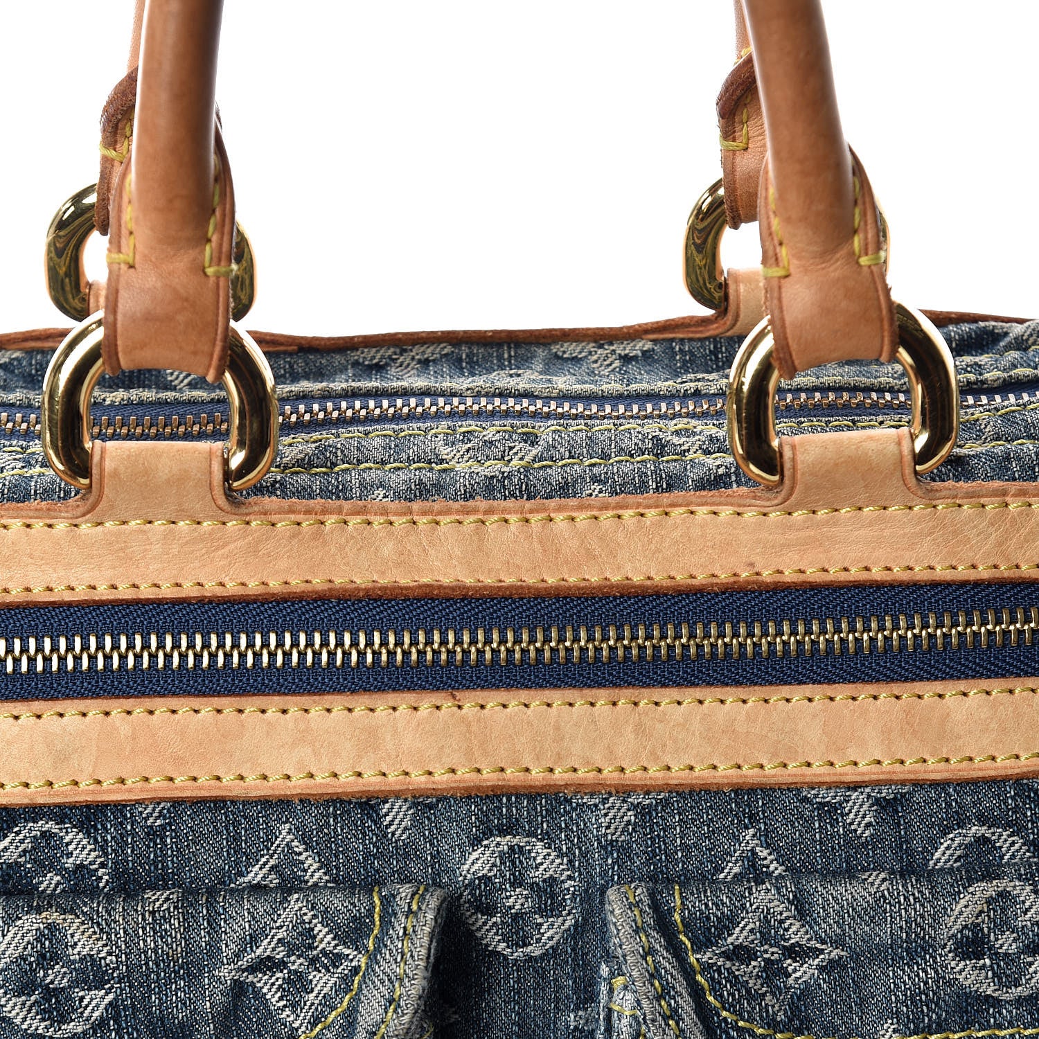 Louis Vuitton Monogram Denim Neo Speedy Blue 22 of 29