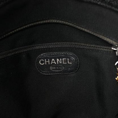 Chanel Caviar Triple CC Shoulder Bag Black 6 of 12