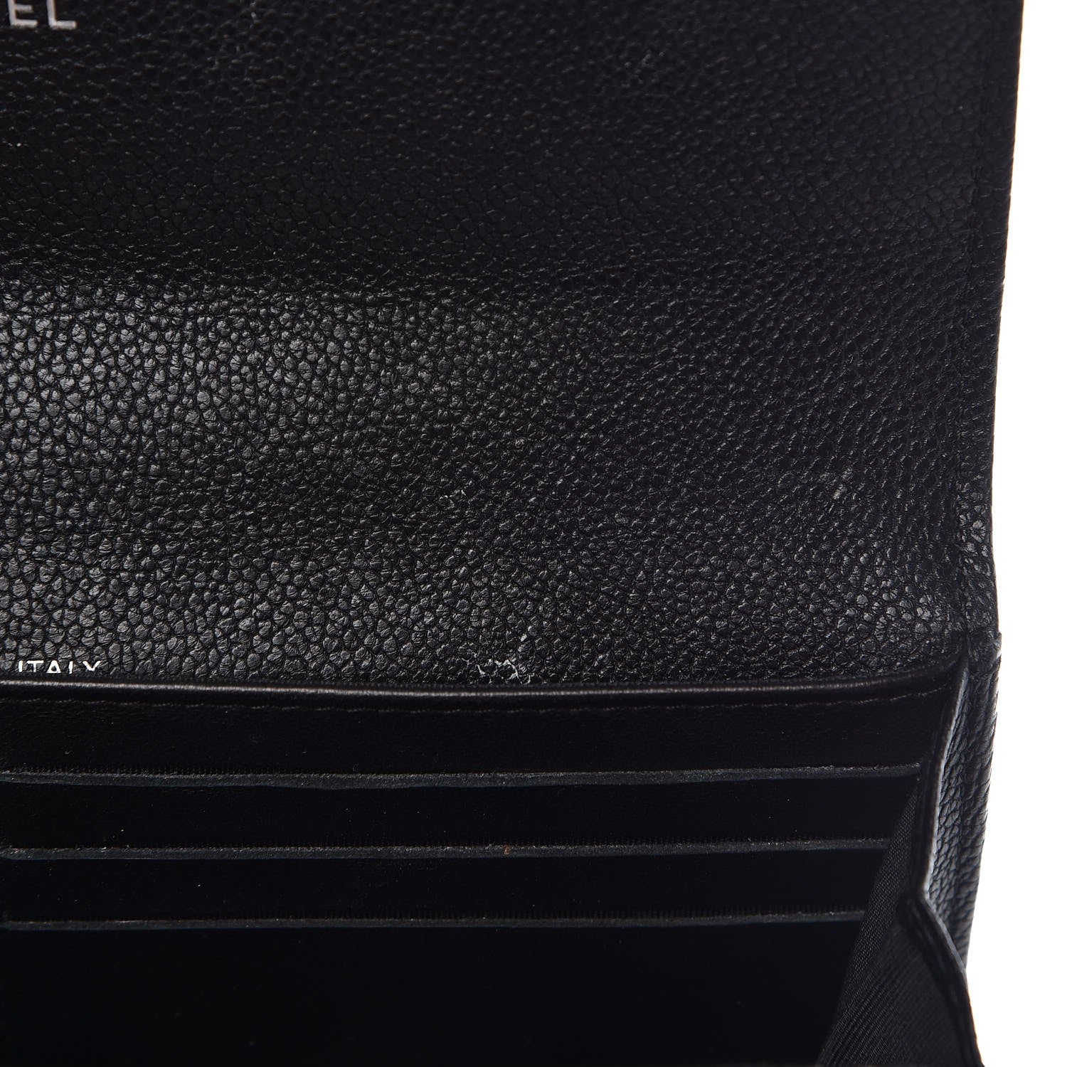 Chanel Caviar Quilted Boy Flap Wallet Black 8 of 10