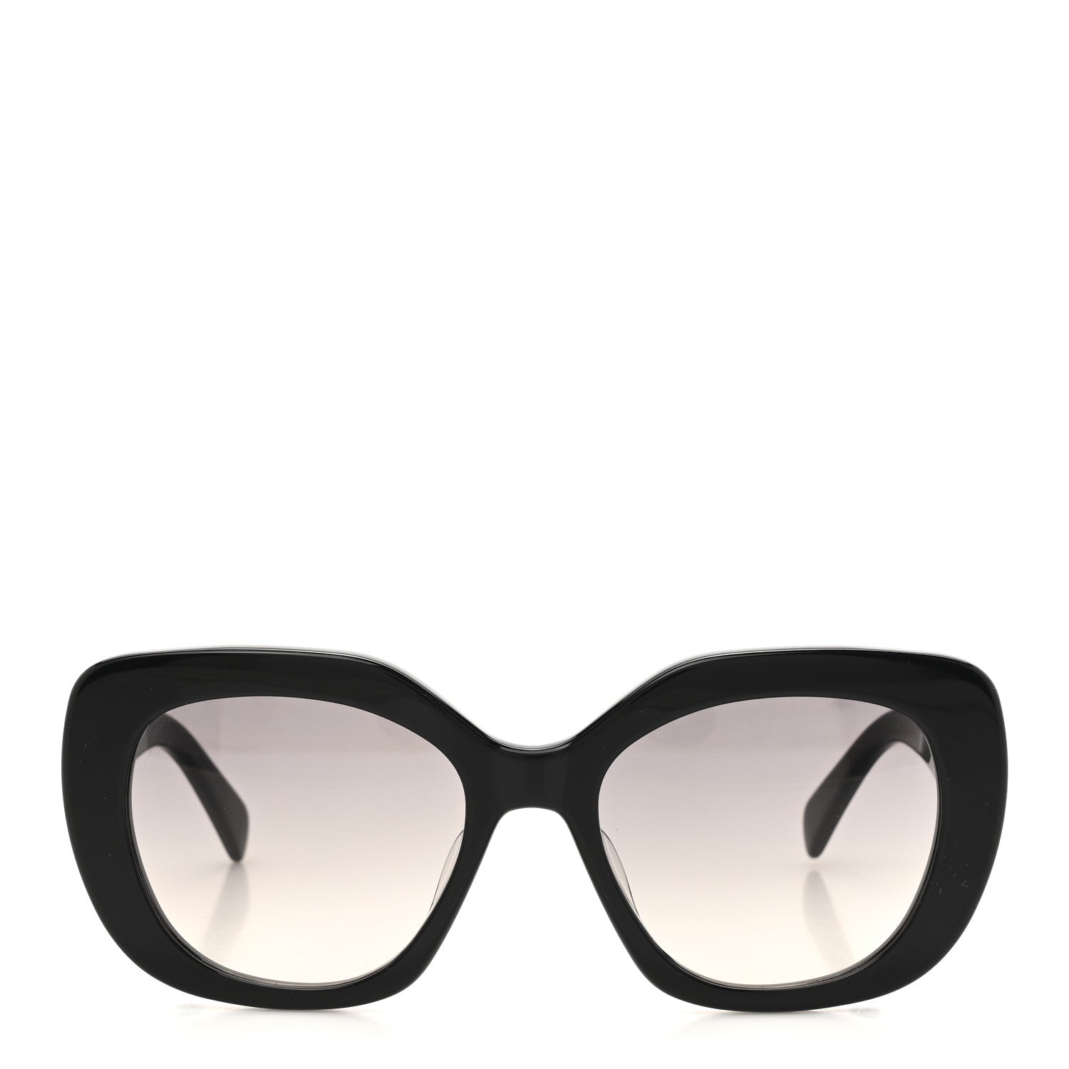 Celine Acetate Triomphe 01 Square Sunglasses CL 40226U Black 3 of 14